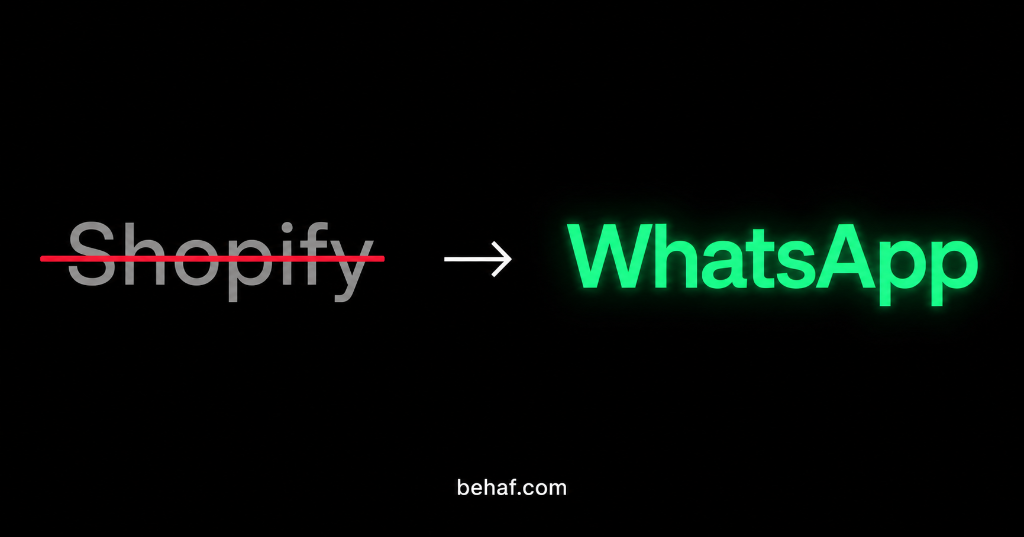 Behaf vs Shopify - WhatsApp Commerce vs Traditional E-Commerce