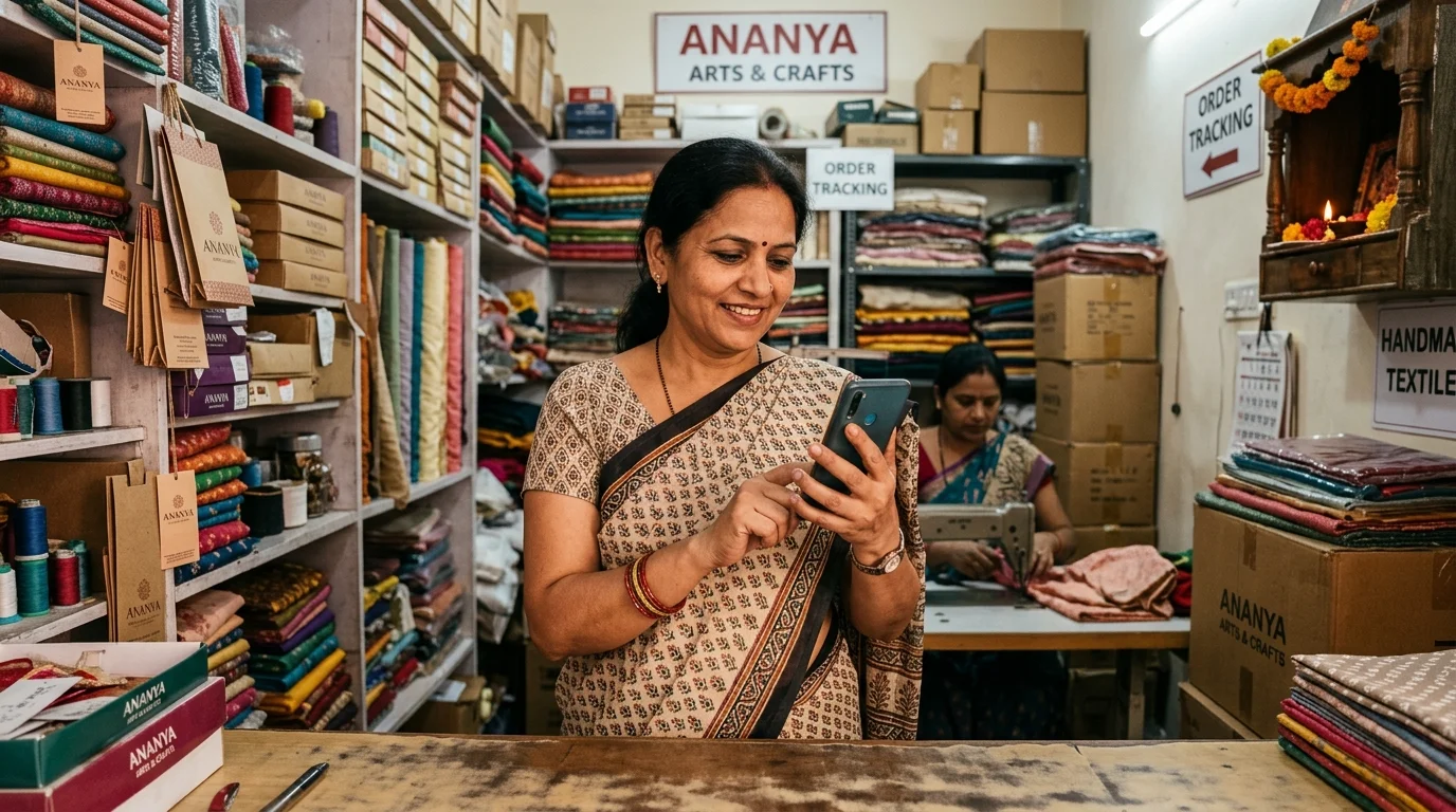Surat Textiles WhatsApp E-Commerce